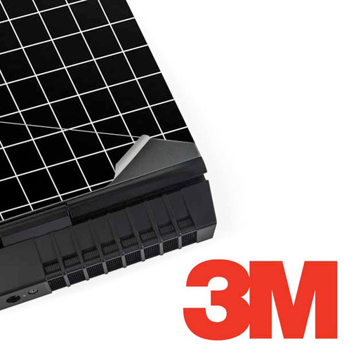 Black Grid Dell Alienware Skin
